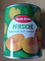 Pfirsiche - halbe Frucht, leicht gezuckert