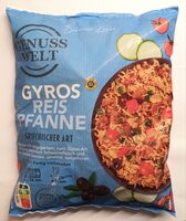 Gyros-Reispfanne griechischer Art