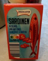 Sardinen in Sojaöl mit Chili
