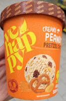 Creamy peanut pretzel choc