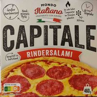 Pizza Capitale Rindersalami