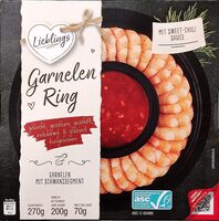 Garnelen-Ring mit Sweet-Chili-Sauce
