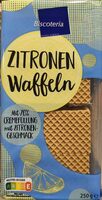 Zitronen Waffeln