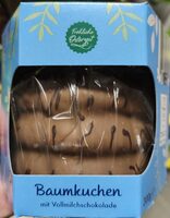 Baumkuchen mit Vollmilchschokolade