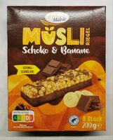 Müsli Riegel, Schoko & Banane