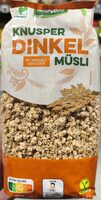 Knusper Dinkel Müsli