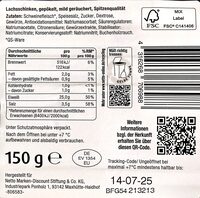 Lachsschinken mild geräuchert