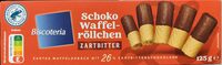 Schoko Waffelrörchen