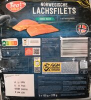 Norwegische Lachsfilets ohne Haut