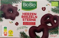 Bio-Lebkuchen - Herzen, Brezeln, Sterne