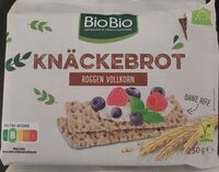 Bio-Knäckebrot - Roggen Vollkorn