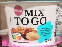 Mix To Go - Mandeln, Haselnuss- & Walnuss-Kerne, Rosinen