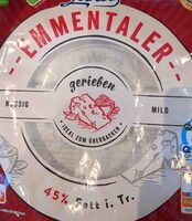 Emmentaler gerieben