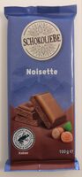 Milchschokolade Noisette