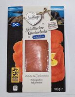 Schottischer Räucherlachs in Scheiben