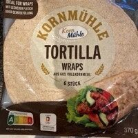 Tortilla-Wraps aus Vollkornmehl