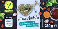 Asia-Nudeln mit Gemüse & Hoisin-Sauce