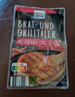 Brat- und Grilltaler mit Paprika-Chili