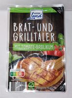 Brat- und Grilltaler mit Tomate-Basilikum