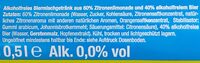 Radler alkoholfrei 0,0 naturtrüb
