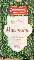 Sojabohnenkerne Mukimame blanchiert