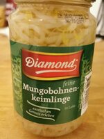 Feine Mungobohnenkeimlinge