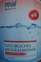 Natürliches Mineralwasser Still