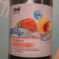 Erfrischungsgetränk mit Pfirsichgeschmack