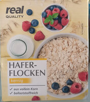 Vollkorn Hafer Flocken