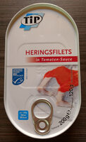 Heringsfilets in Tomaten-Sauce
