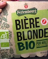 Bière blonde Bio