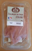 2 Escalopes extra-fines de Dinde