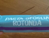 Pasta sfoglia rotonda