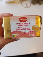 Mantequilla manteiga con Sal