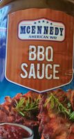 Barbecuesaus, gepasteuriseerd. Ingrediënten: water