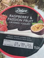 Raspberry & Passion Fruit Layered Yogurt