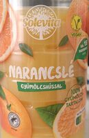 Narancslé gyümölcshússal