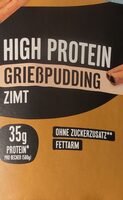 High Protein Grießpudding Zimt