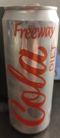 Freeway Cola Diet 330ml can