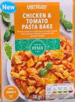 Chicken & Tomato Pasta Bake