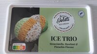 Stracciatella, Hazelnut & Pistachio Flavor