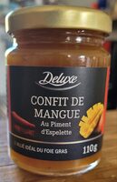 Confit de mangue au piment d'Espelette