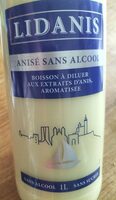 Pastis sans alcool lidanis