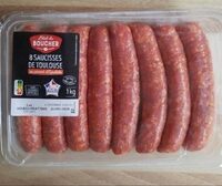 8 saucisses de Toulouse au piment d'Espelette