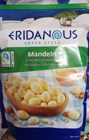 Mandeln in weißer Schokolade