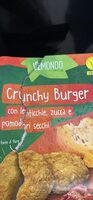 Crunchy Burger con lenticchie, zucca e pomodori secchi