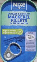 Mackerel Fillets In Spring Water