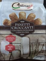 Panetti croccanti con farina integrale e semi di chia
