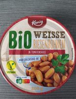 Weisse Riesenbohnen in Tomatensauce