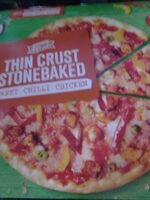 Trattoria Alfredo Thin crust Stonebaked Sweet Chilli Chicken Pizza